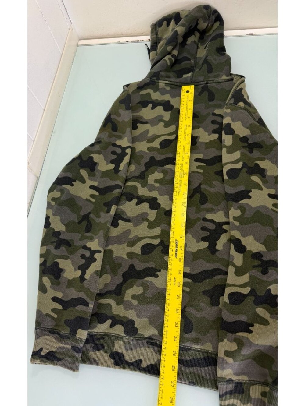 Under Armour Hoodie Sweatshirt Pullover Mens M Fleece Camouflage Military Camo - Picture 2 of 8
